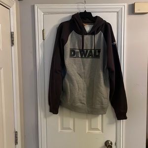 XL dewalt hoodie worn once